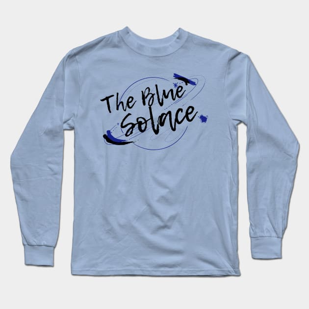 The Blue Solace Logo Long Sleeve T-Shirt by cwgrayauthor